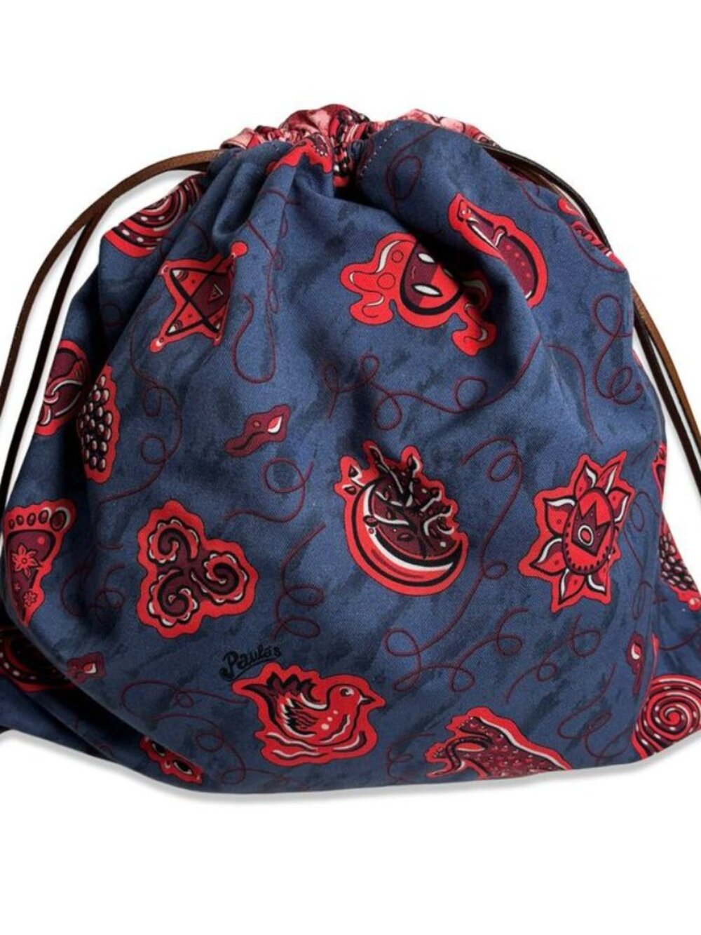 Loewe Drawstring Pouch Paula's Ibiza Ethnic Asian Textile Resort Hippie